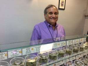 Figure 2: Rabbi Jeffrey Kahn, owner of Takoma Wellness Center medical marijuana dispensary in D.C.